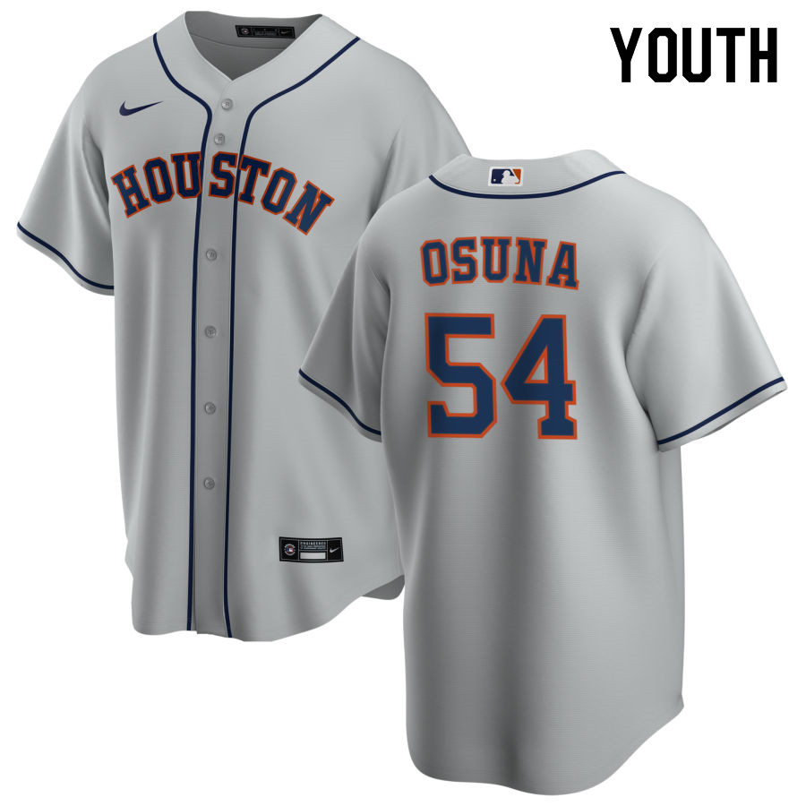 Nike Youth #54 Roberto Osuna Houston Astros Baseball Jerseys Sale-Gray